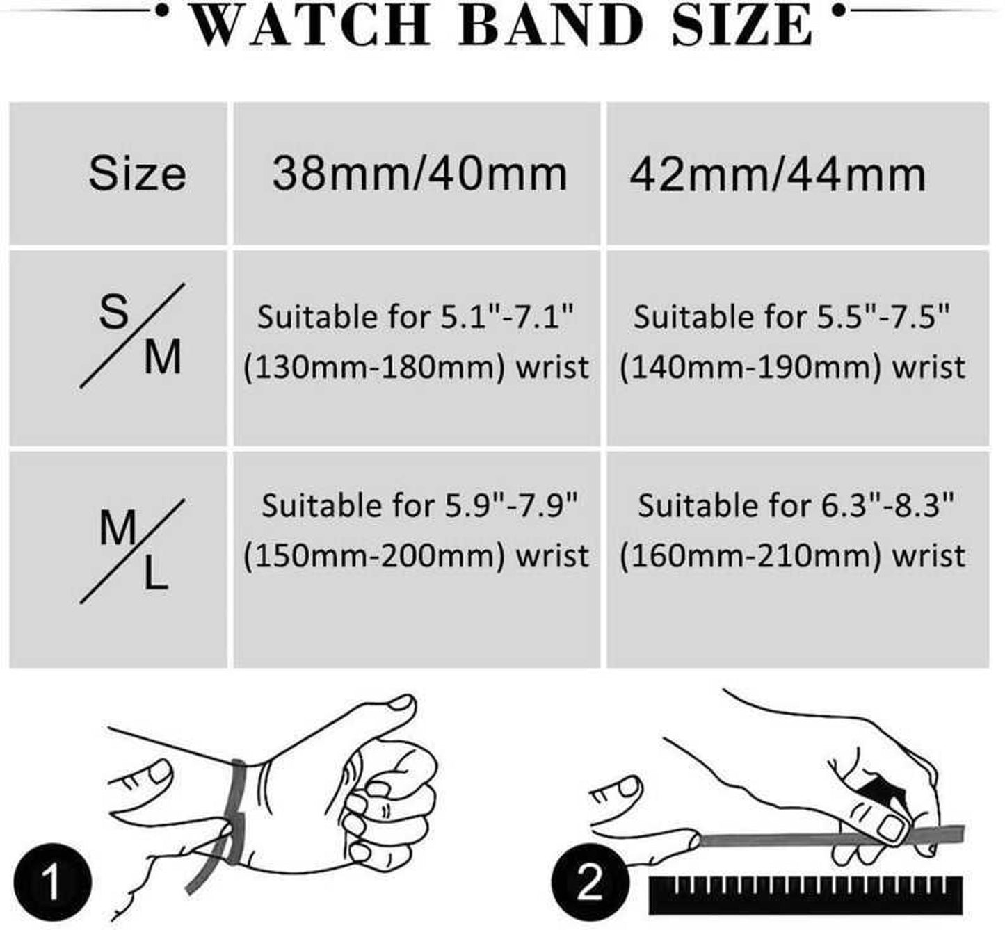 Bracelet de montre gravé