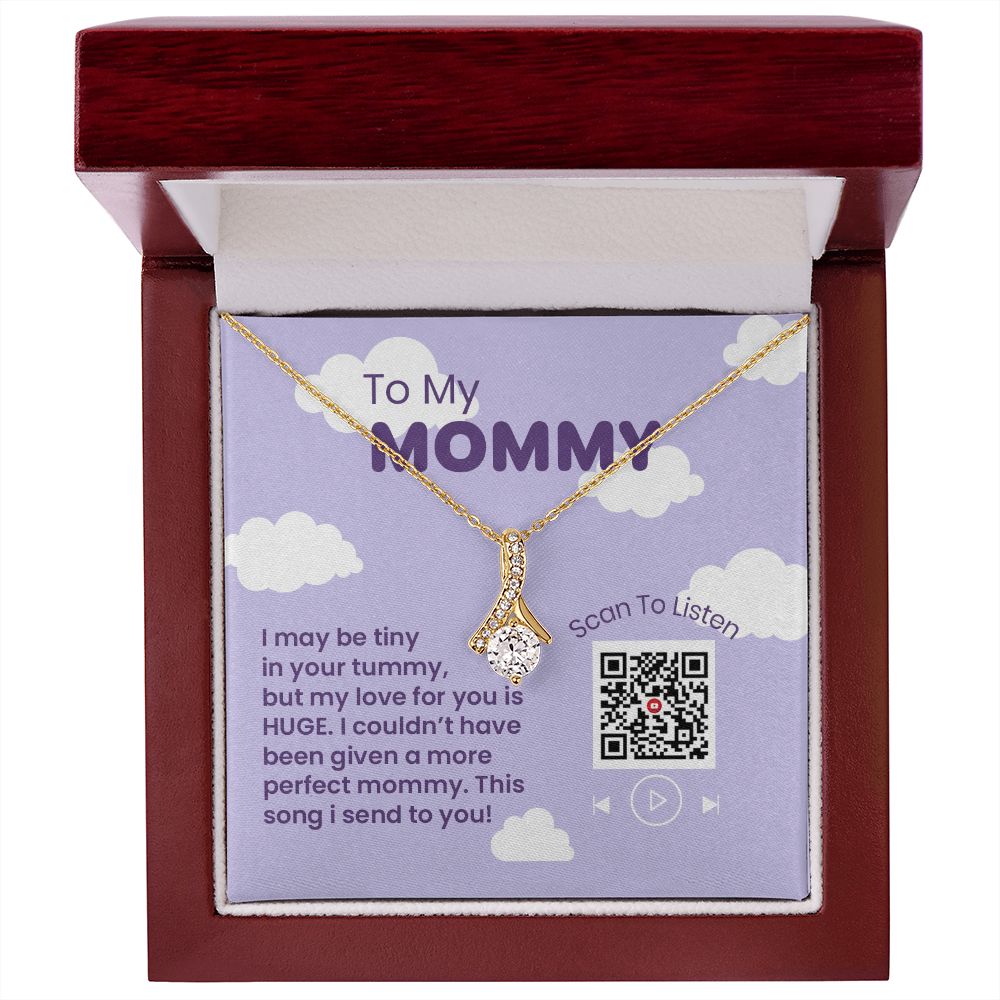 Cadeau pour maman Collier finition or 14K 18K code N108