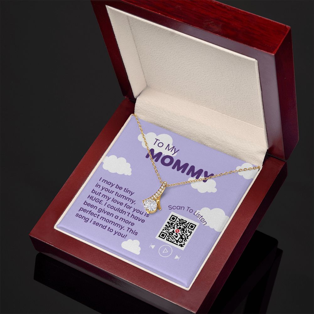 Cadeau pour maman Collier finition or 14K 18K code N108