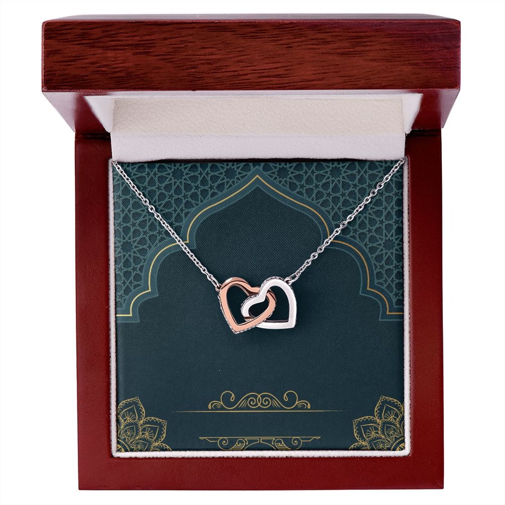 Collier au design islamique personnalisé