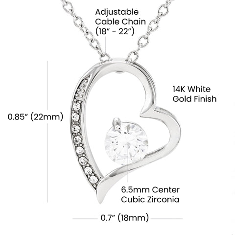 Collier Forever Love personnalisé avec nom et image - Eid Al-Fitr