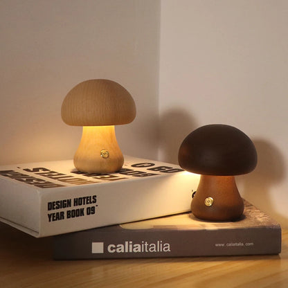 INS Veilleuse Champignon Lumière Chaude Tactile Chambre Chevet Sommeil Veilleuse Sens Avancé LED Lumière Ambiante Décorative