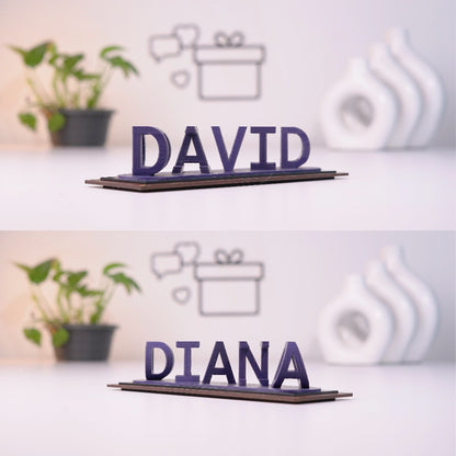 Dual Name Illusion Love 3d Printed Gift 🎁