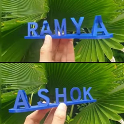 Dual Name Illusion Love 3d Printed Gift