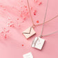 [ALMOST SOLD OUT] Love Letter Envelope Pendant Necklace - Jewelry