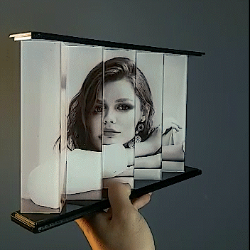Dual Photo illusion love customized gift
